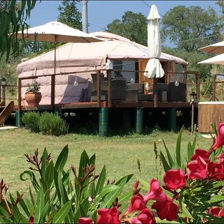 Glamping Abruzzo - The Yurt Hotel Catignano Exterior photo
